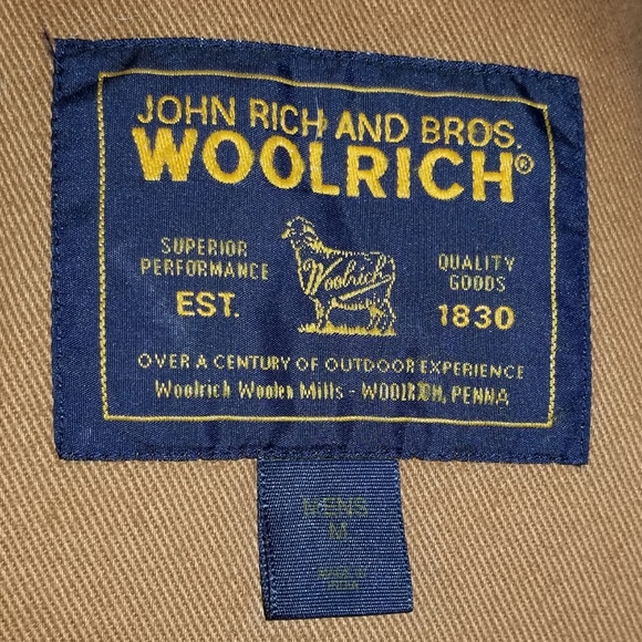 Men's winter Woolrich coat - Picture 3 of 6